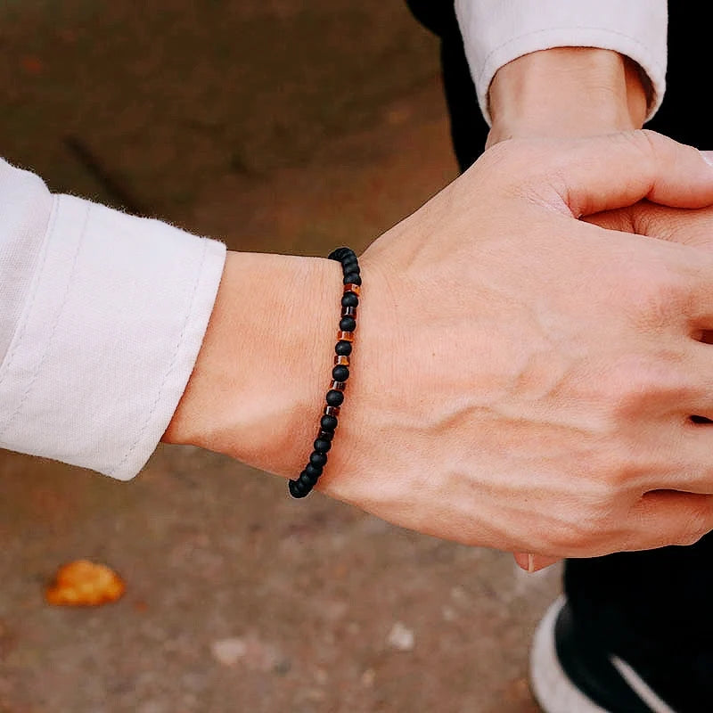 Pulseira Minimalista Natural Stones