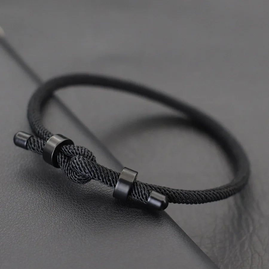 Pulseira Origin - Aço Inox e Corda Milanesa