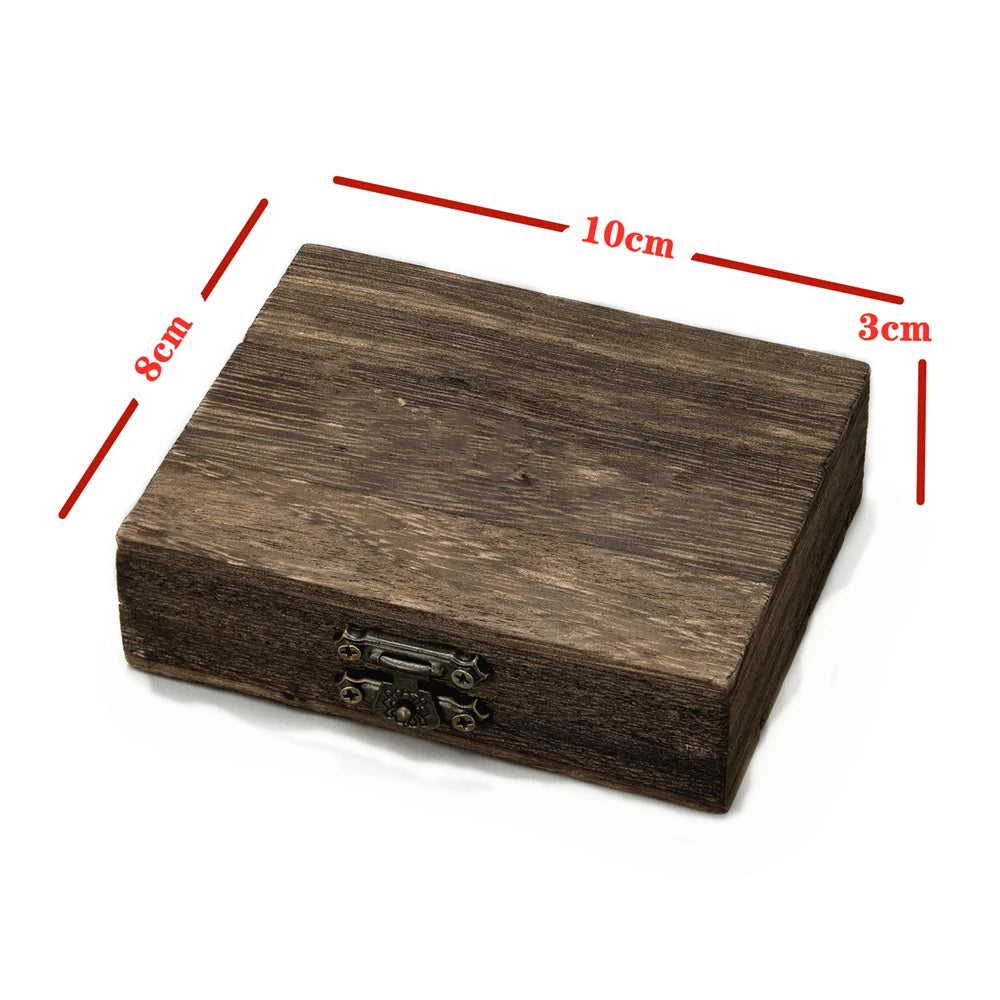 Caixa de Madeira Porta-Joias Viking