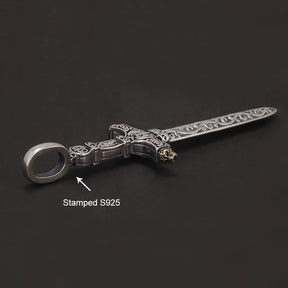Colar Espada Sagrada – Prata 925