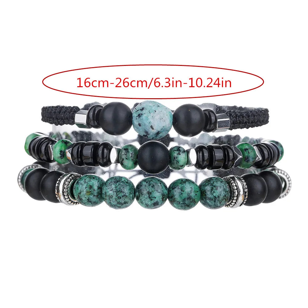 Pulseira Nomad Stone – Kit 3 Peças