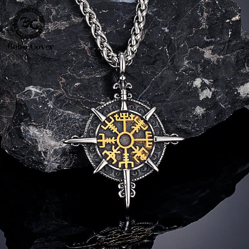 Colar Bússola Viking