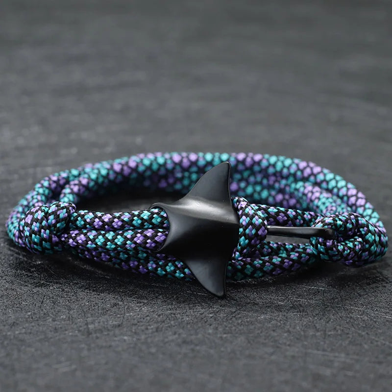 Pulseira Arraia – Guardiã dos Mares (ajustável)