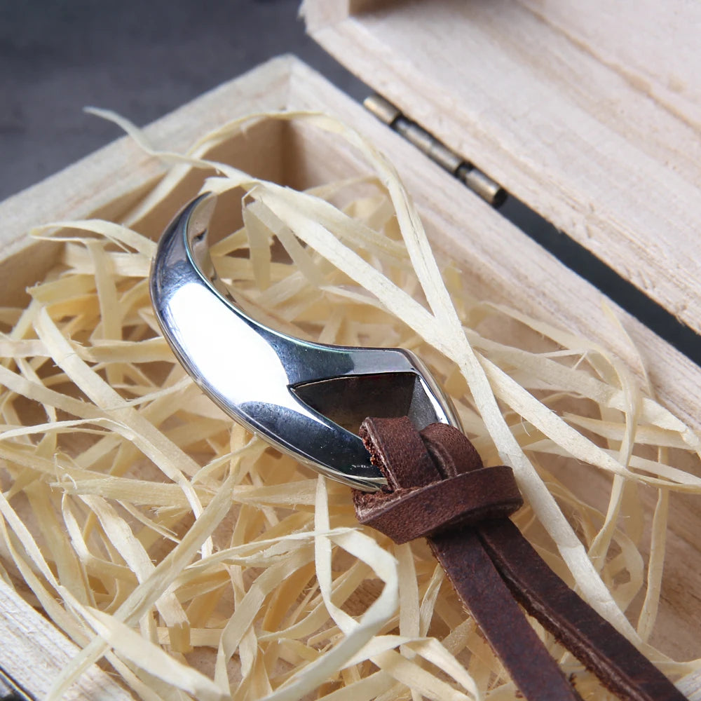 Colar Presa Nórdica - Aço Inoxidável