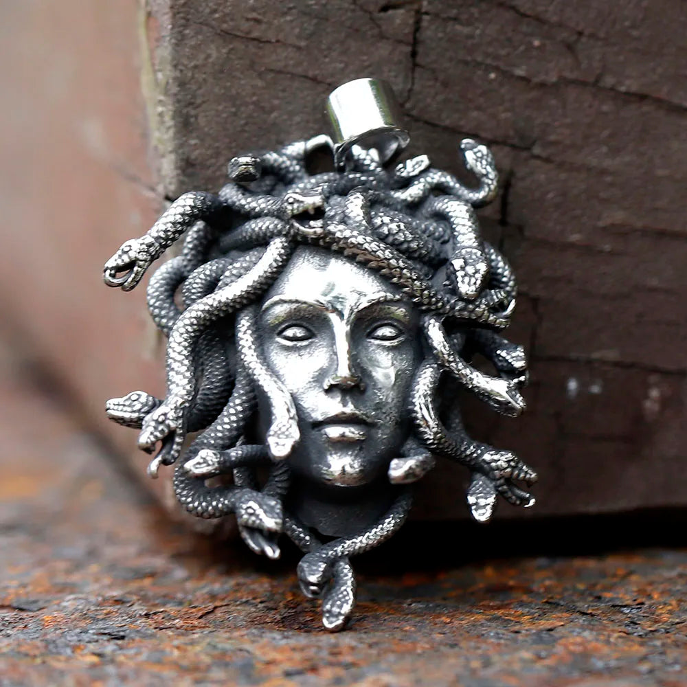 Colar Medusa - Aço Inoxidável
