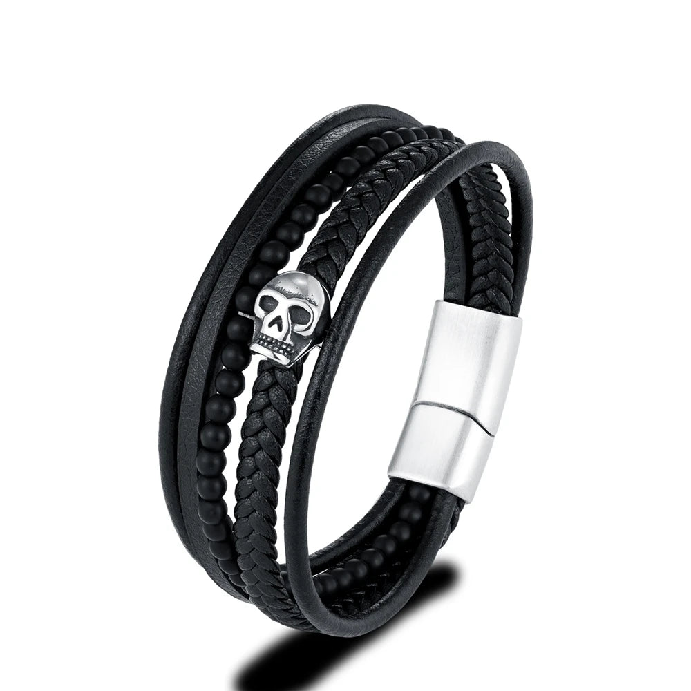 Pulseira Skull Tiger