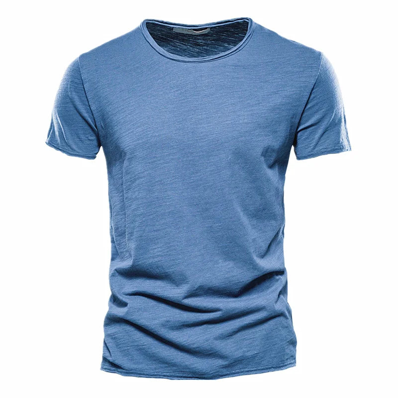 Camiseta Básica Masculina Premium 100% Algodão