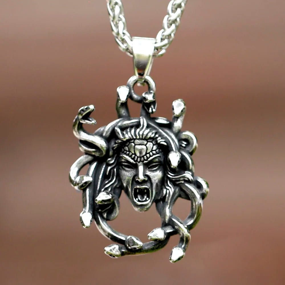 Colar Medusa Legacy - Aço Inoxidável