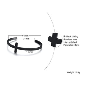 Bracelete Cruz (ajustável)
