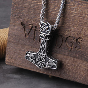 Colar Nórdico Mjolnir