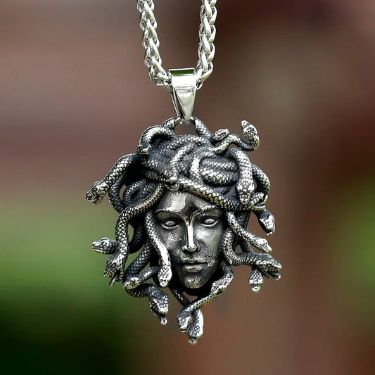 Colar Medusa - Aço Inoxidável