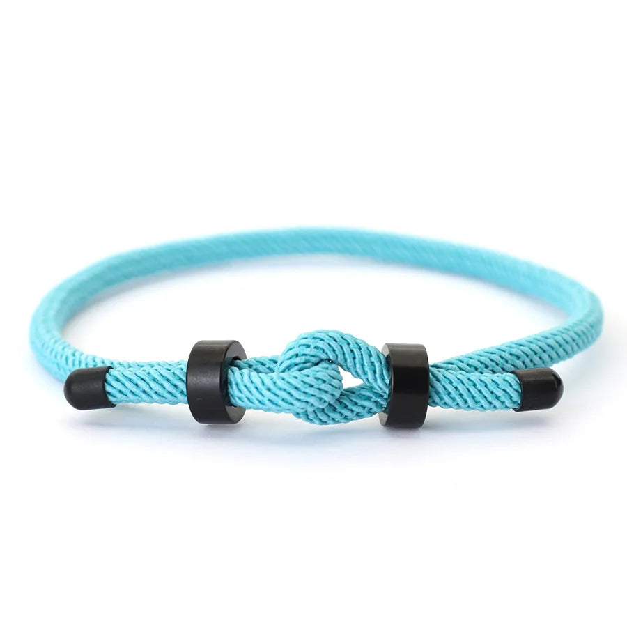 Pulseira Origin - Aço Inox e Corda Milanesa