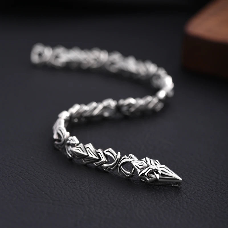 Pulseira Draco - Prata 925