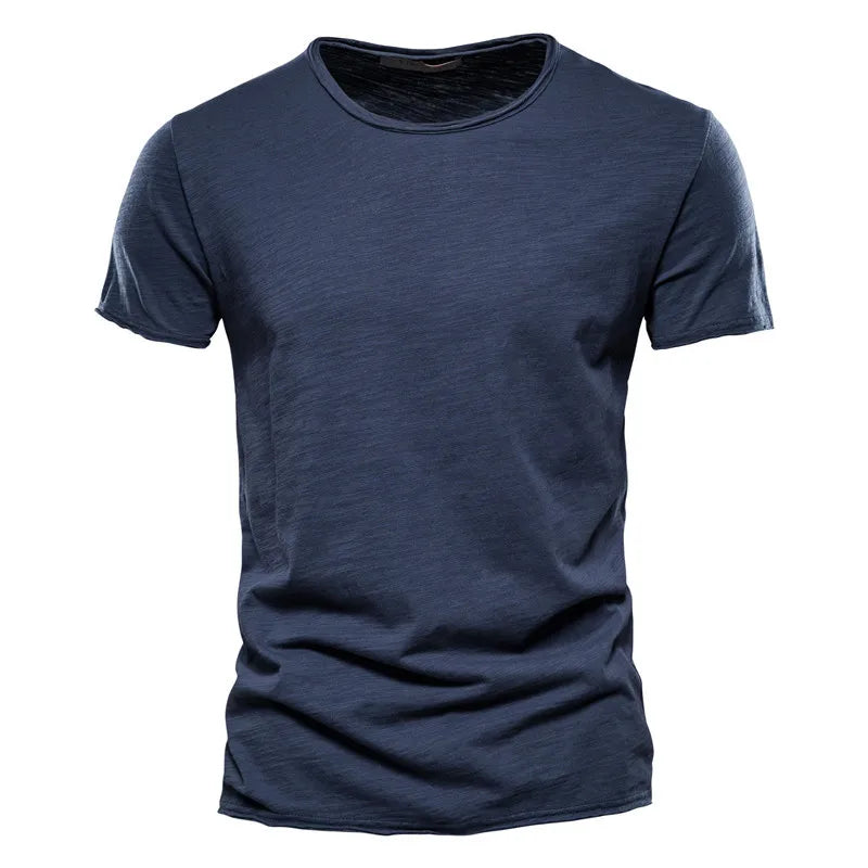 Camiseta Básica Masculina Premium 100% Algodão