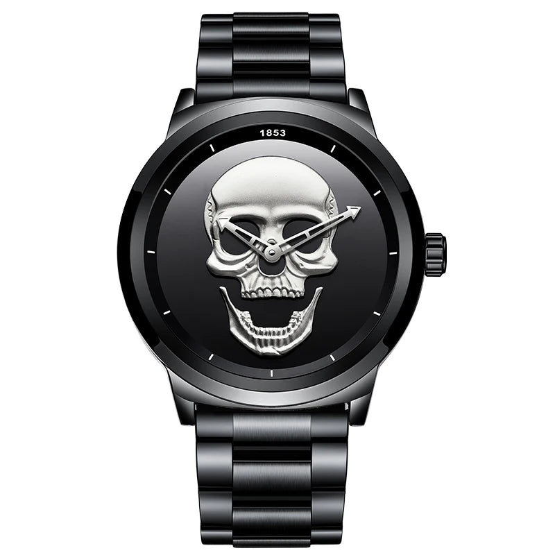Relógio Skull 3D
