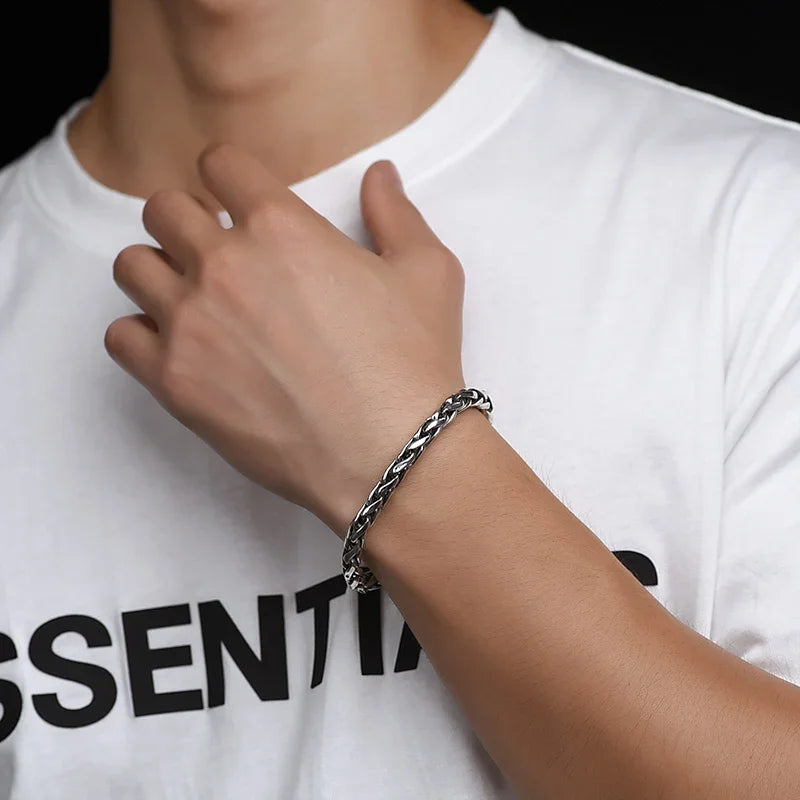 Pulseira Flow - Prata 925 (6mm)