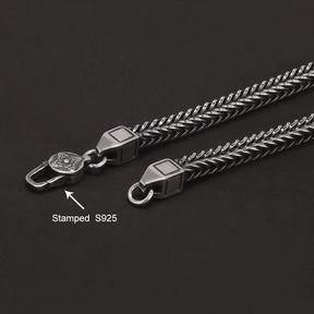 Corrente/Pulseira Rabo de Raposa Foxtail - Prata 925 (4mm)