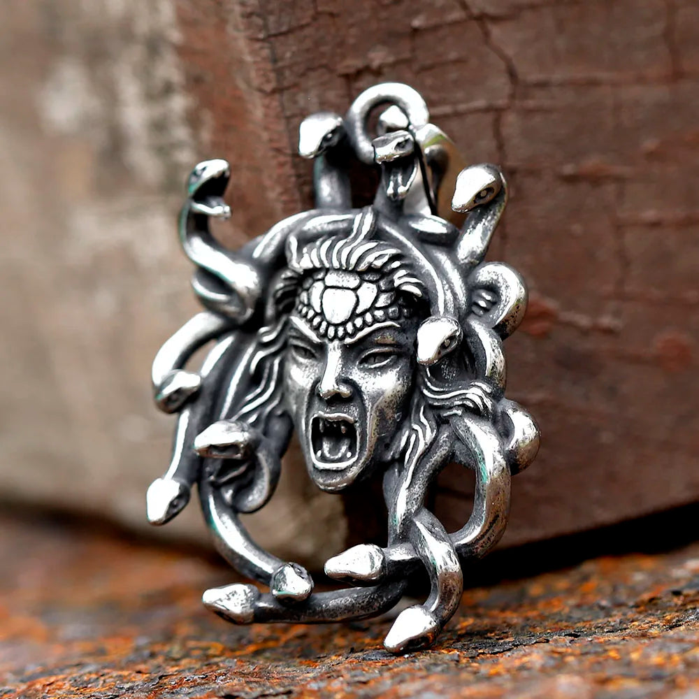 Colar Medusa Legacy - Aço Inoxidável