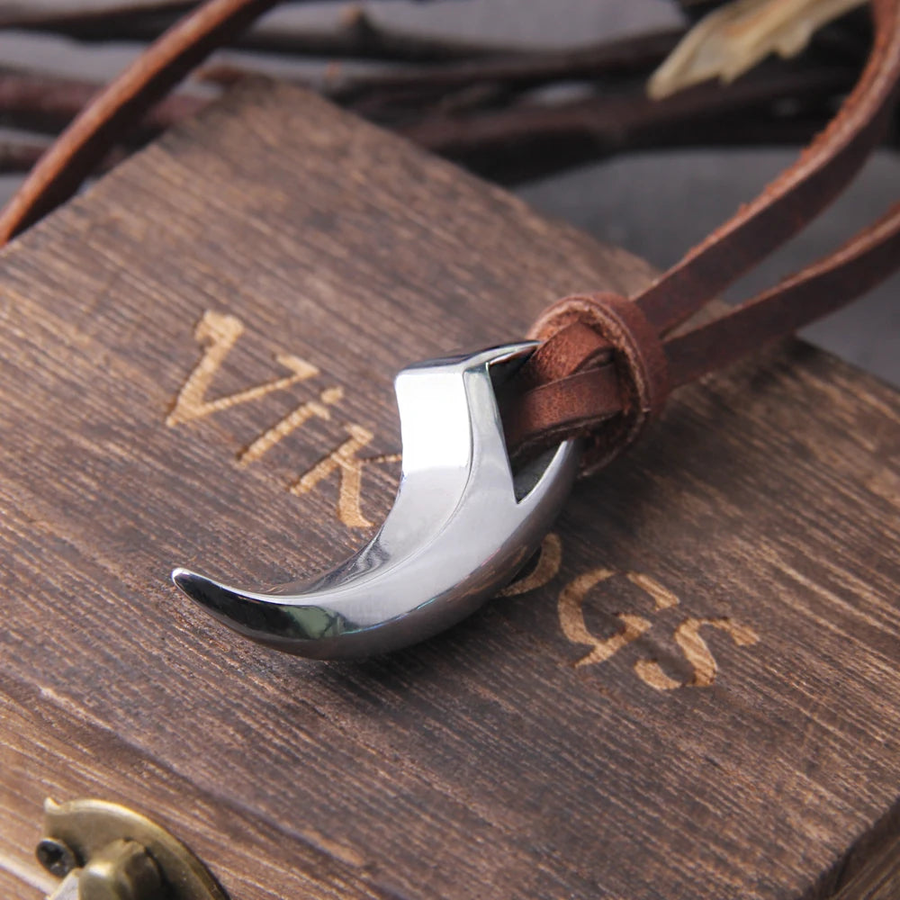 Colar Presa Nórdica - Aço Inoxidável