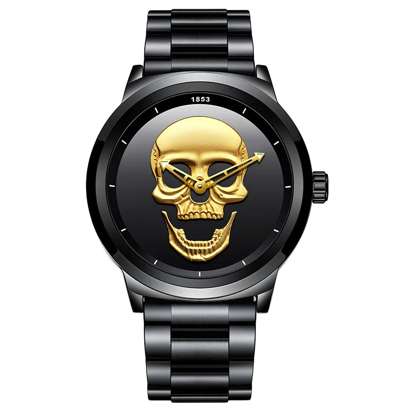 Relógio Skull 3D