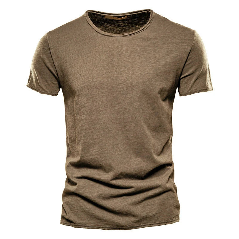 Camiseta Básica Masculina Premium 100% Algodão