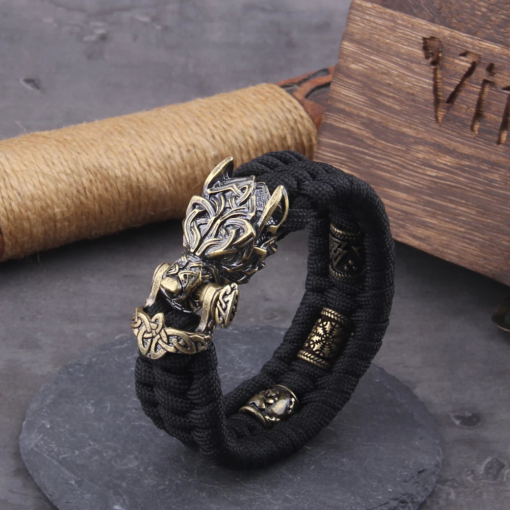 Pulseira Lobo Viking