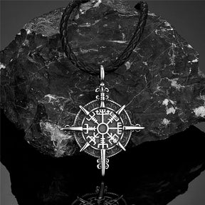 Colar Bússola Viking