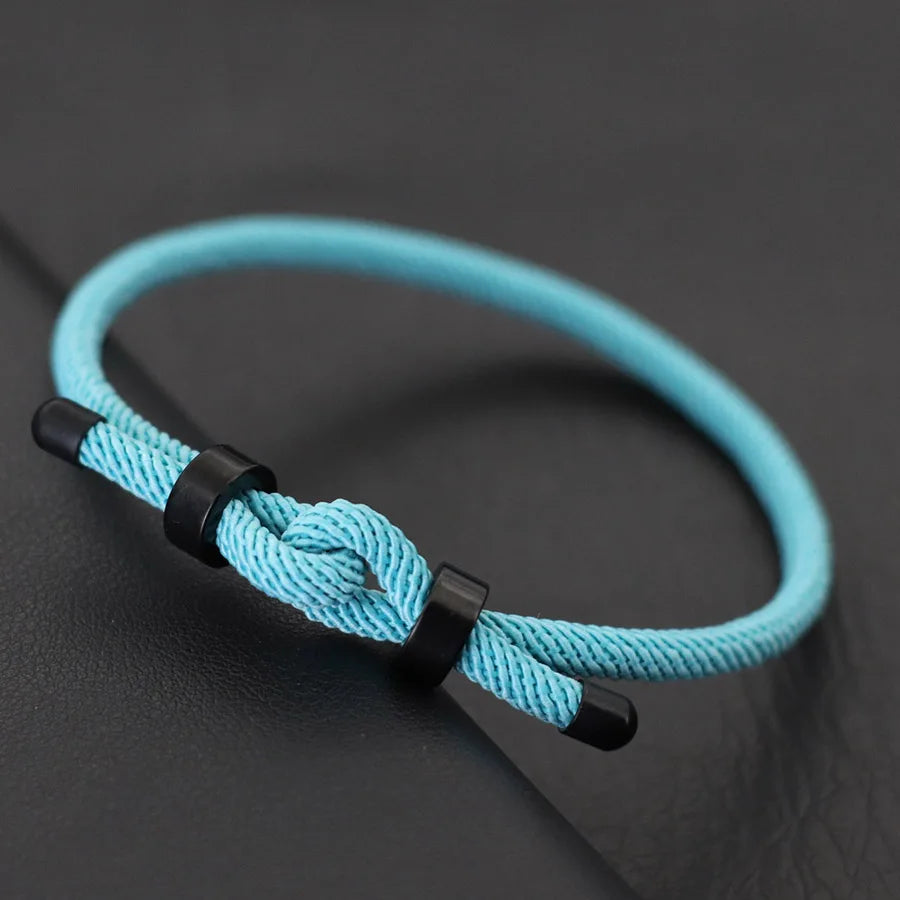 Pulseira Origin - Aço Inox e Corda Milanesa