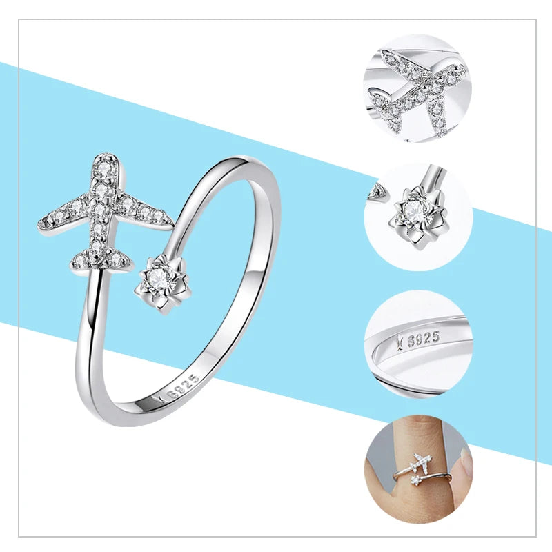 Anéis Ajustáveis - Prata 925