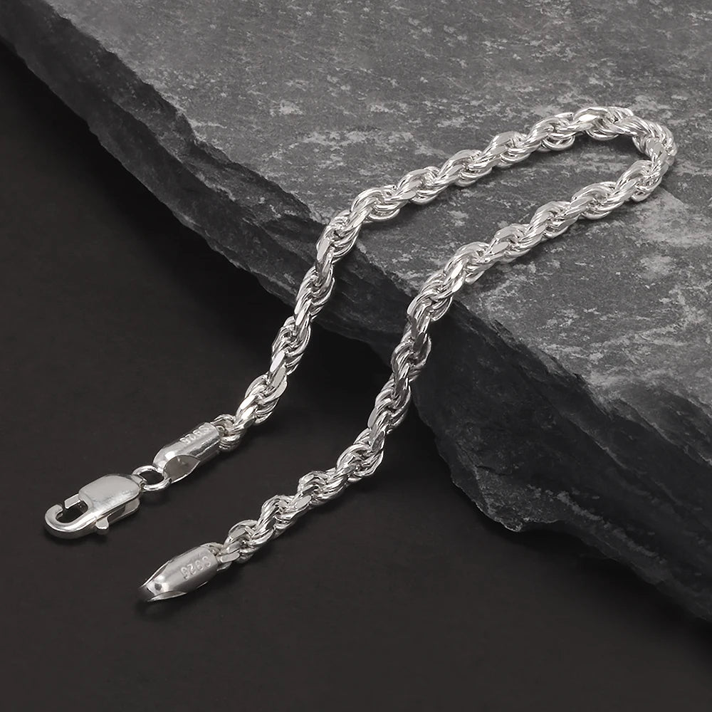 Pulseira Twist - Prata 925