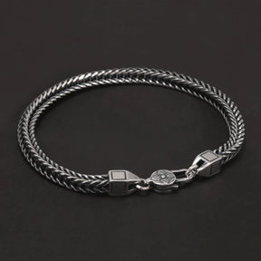 Corrente/Pulseira Rabo de Raposa Foxtail - Prata 925 (4mm)