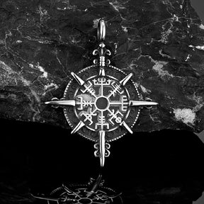 Colar Bússola Viking