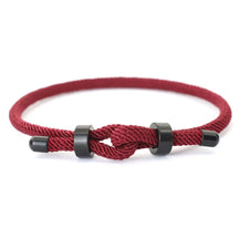 Pulseira Origin - Aço e Corda Milanesa