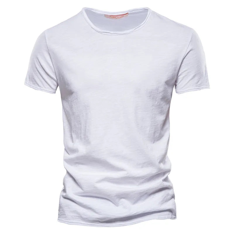 Camiseta Básica Masculina Premium 100% Algodão