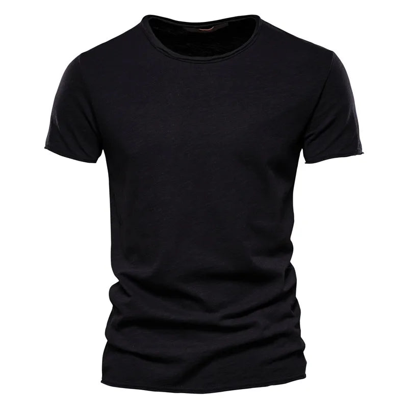 Camiseta Básica Masculina Premium 100% Algodão