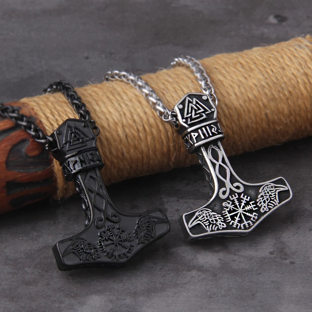 Colar Nórdico Mjolnir
