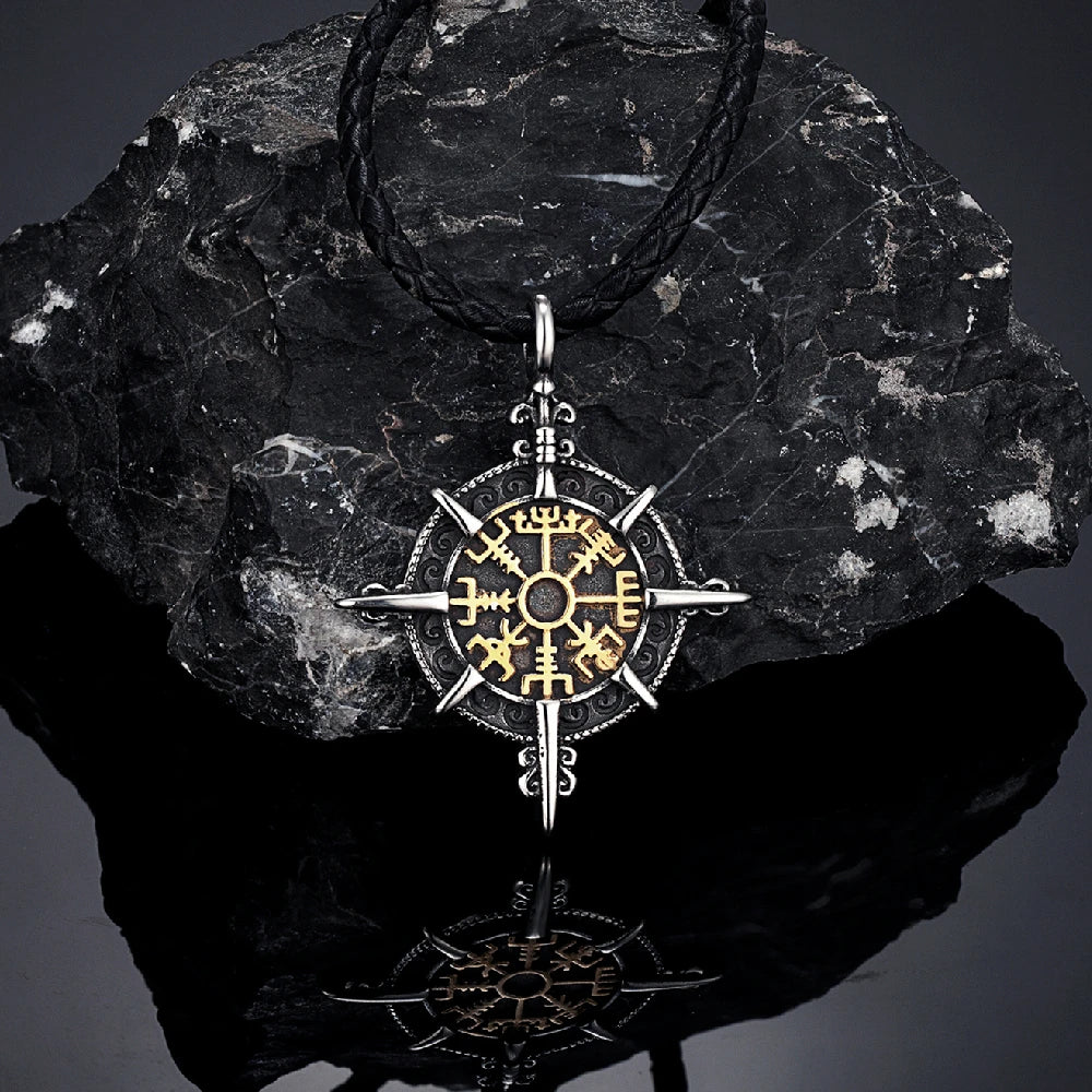 Colar Bússola Viking