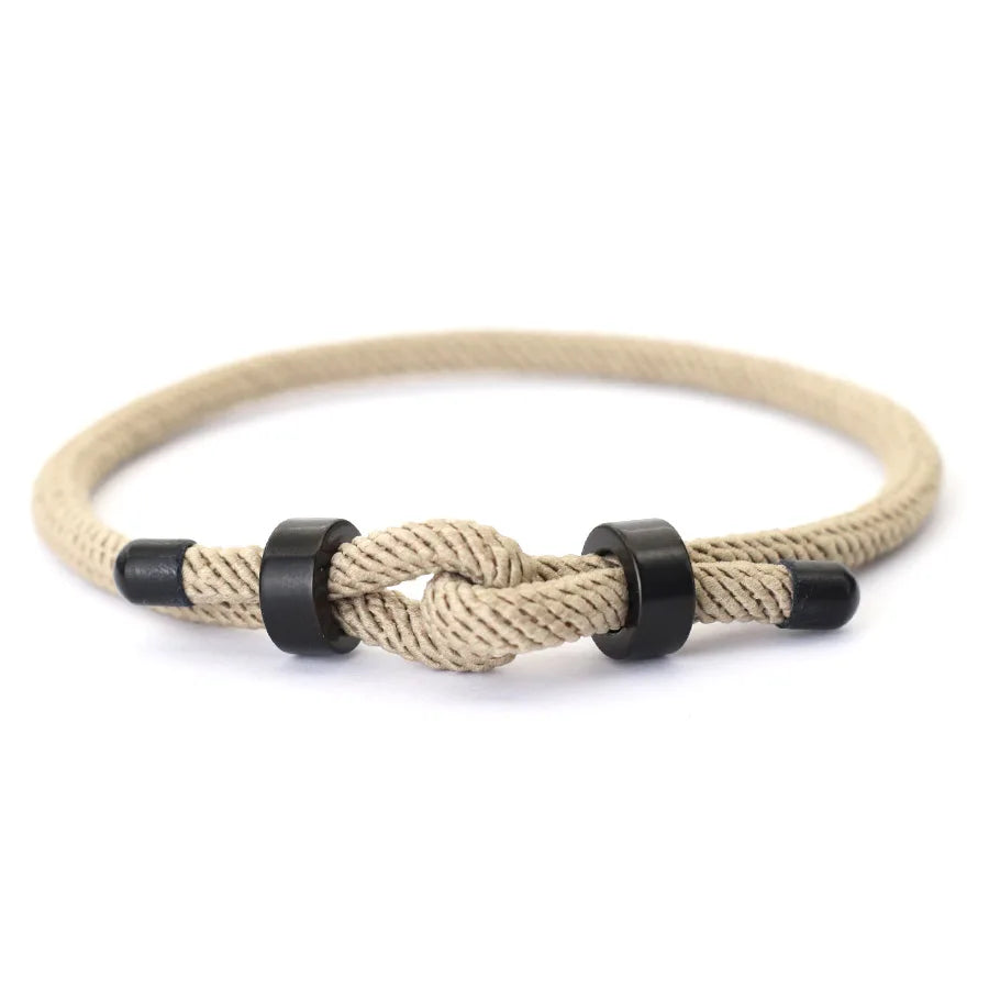 Pulseira Origin - Aço e Corda Milanesa