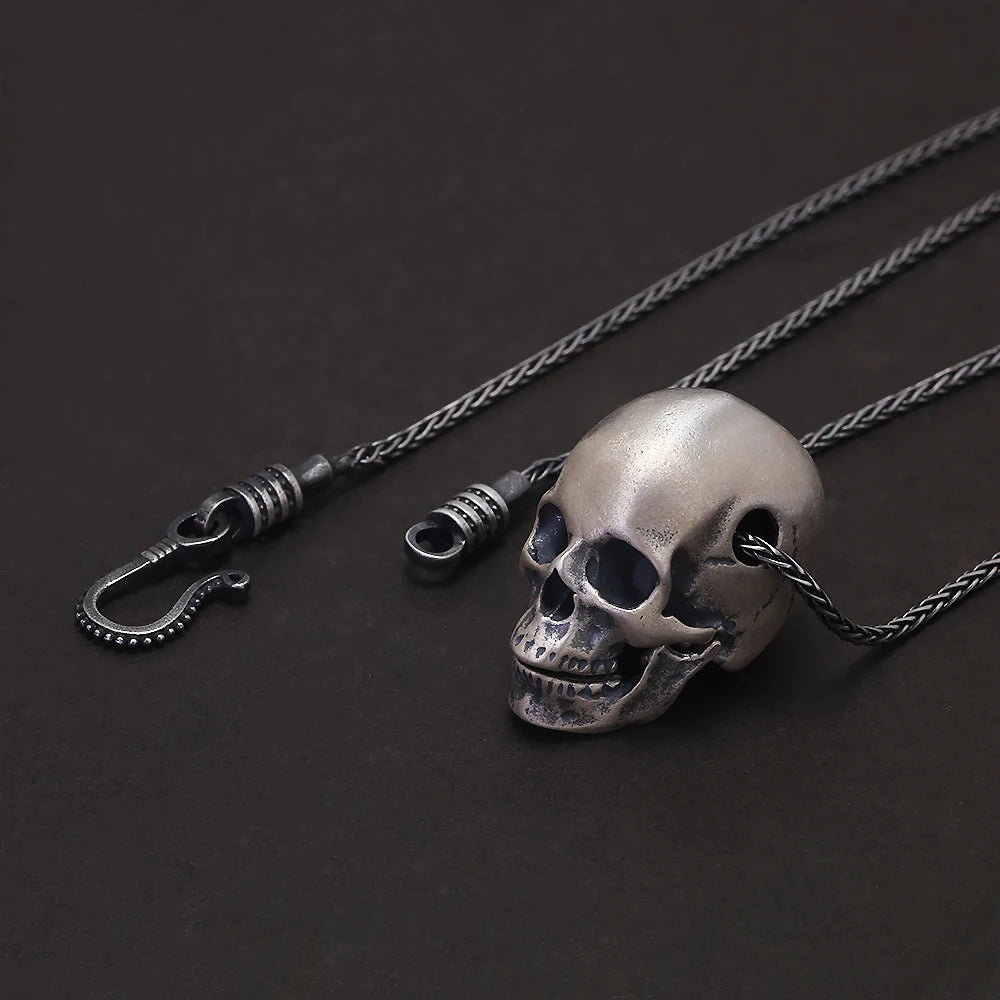 Pingente Skull - Prata Esterlina 925