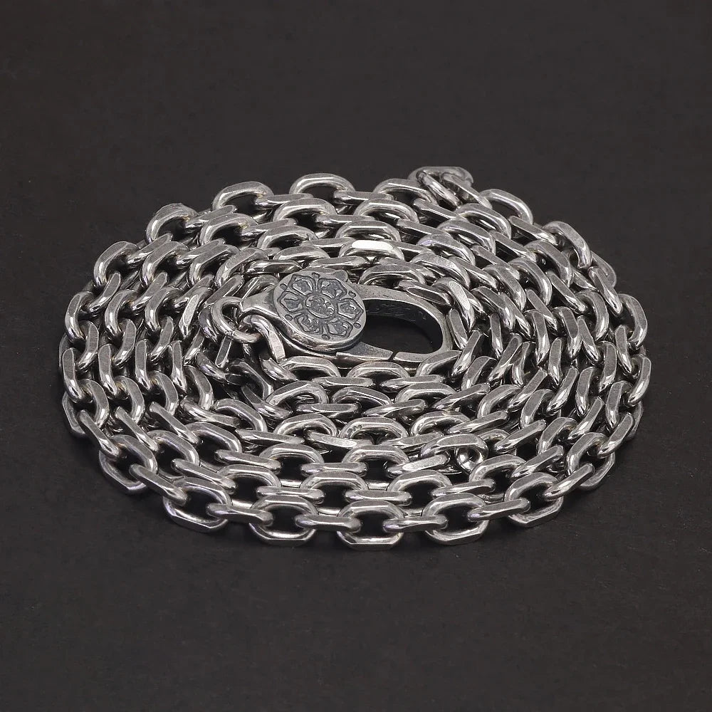 Corrente Mantra - Prata 925 (4mm)