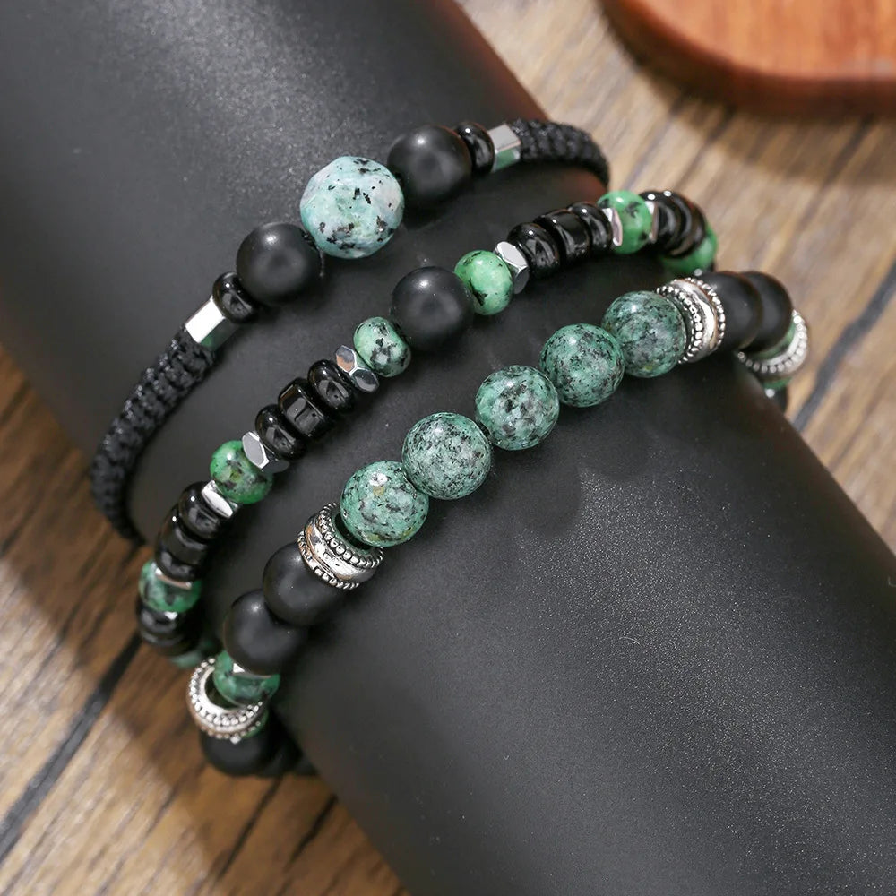 Pulseira Nomad Stone – Kit 3 Peças