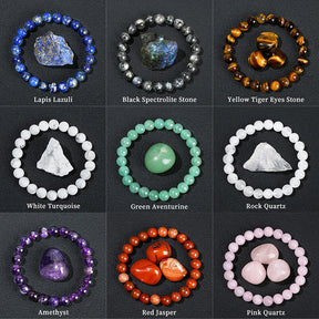 Pulseira Elementum - Pedras Naturais