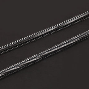 Corrente/Pulseira Rabo de Raposa Foxtail - Prata 925 (4mm)