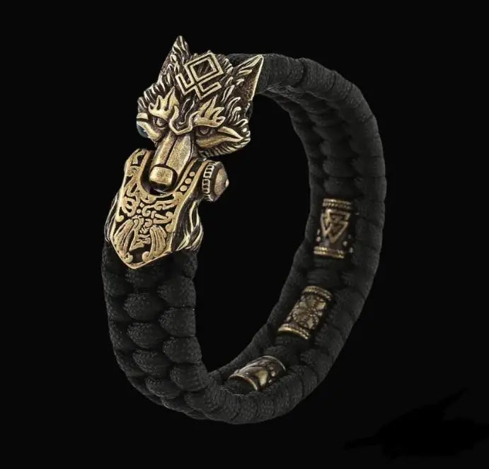 Pulseira Lobo Viking