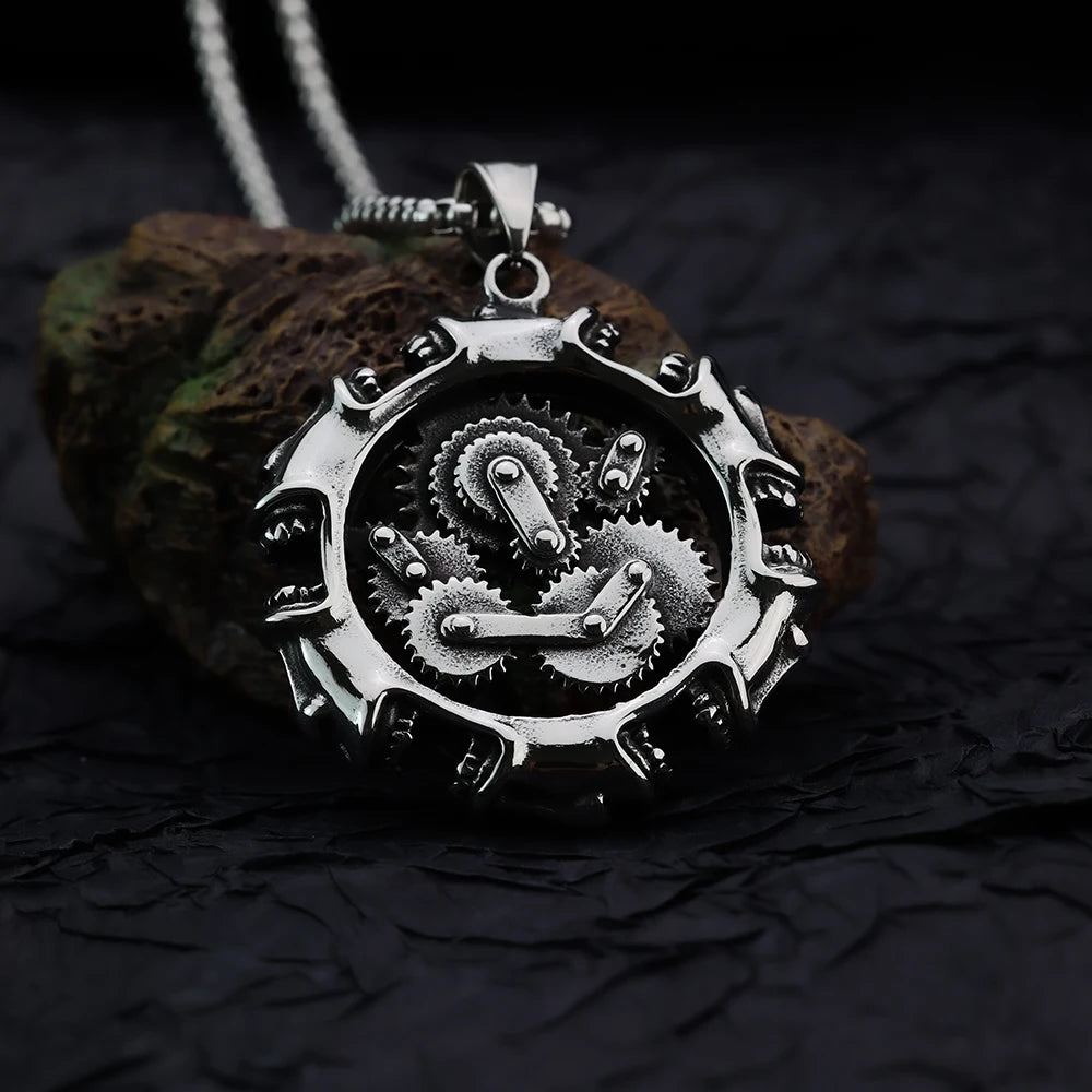 Colar Iron Serpent - Aço Inoxidável