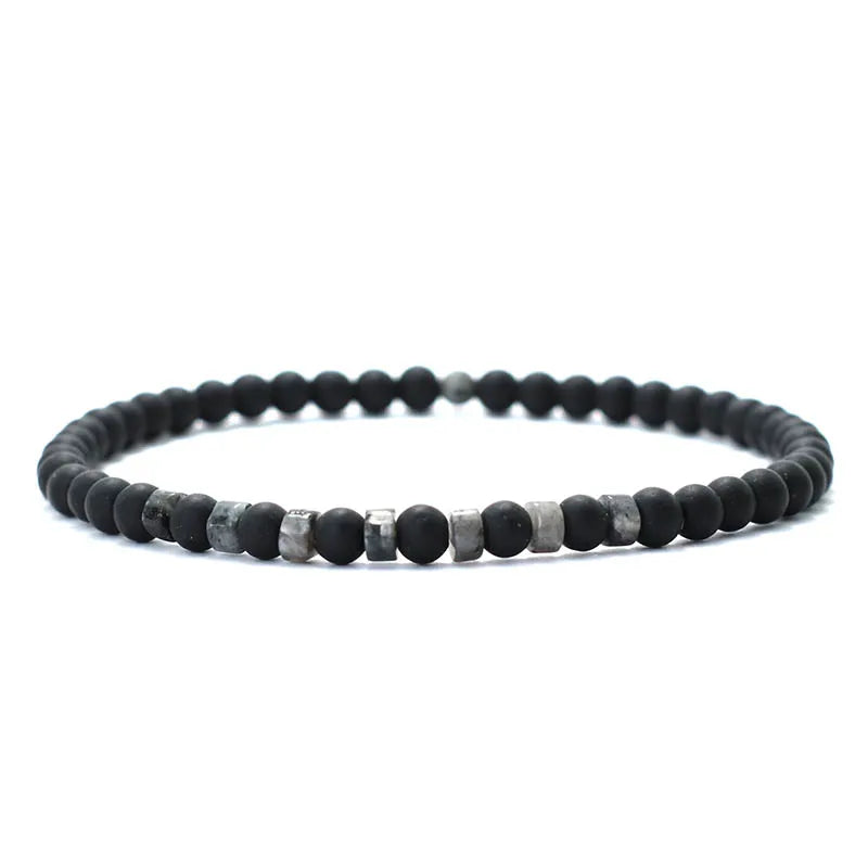 Pulseira Minimalista Natural Stones