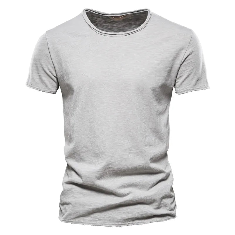 Camiseta Básica Masculina Premium 100% Algodão