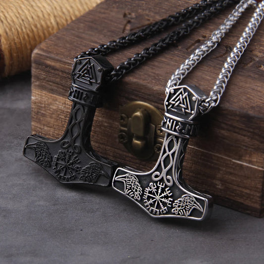 Colar Nórdico Mjolnir