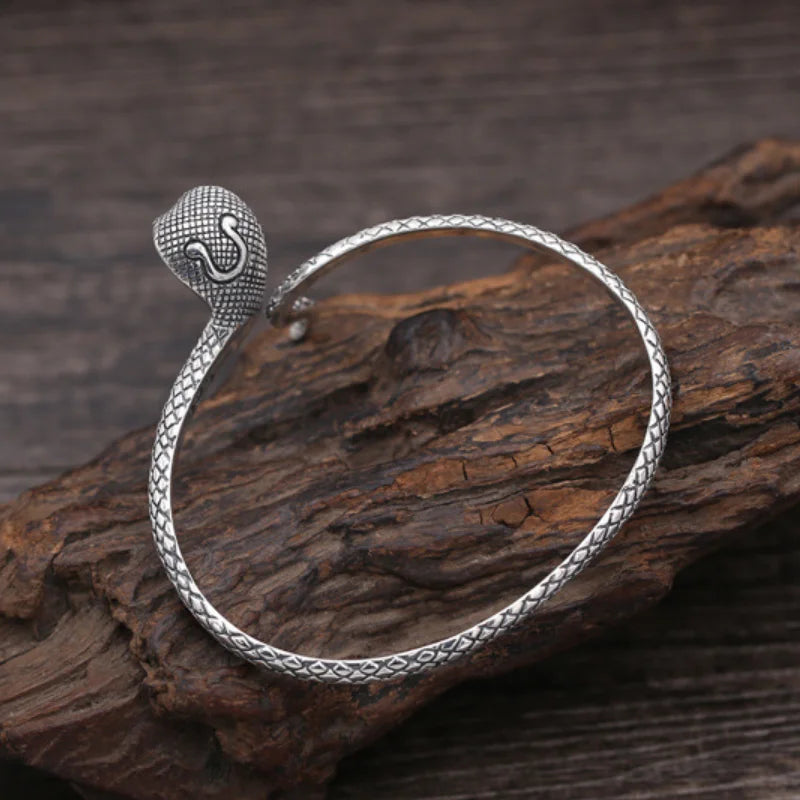 Bracelete Snake - Prata 925 (ajustável)