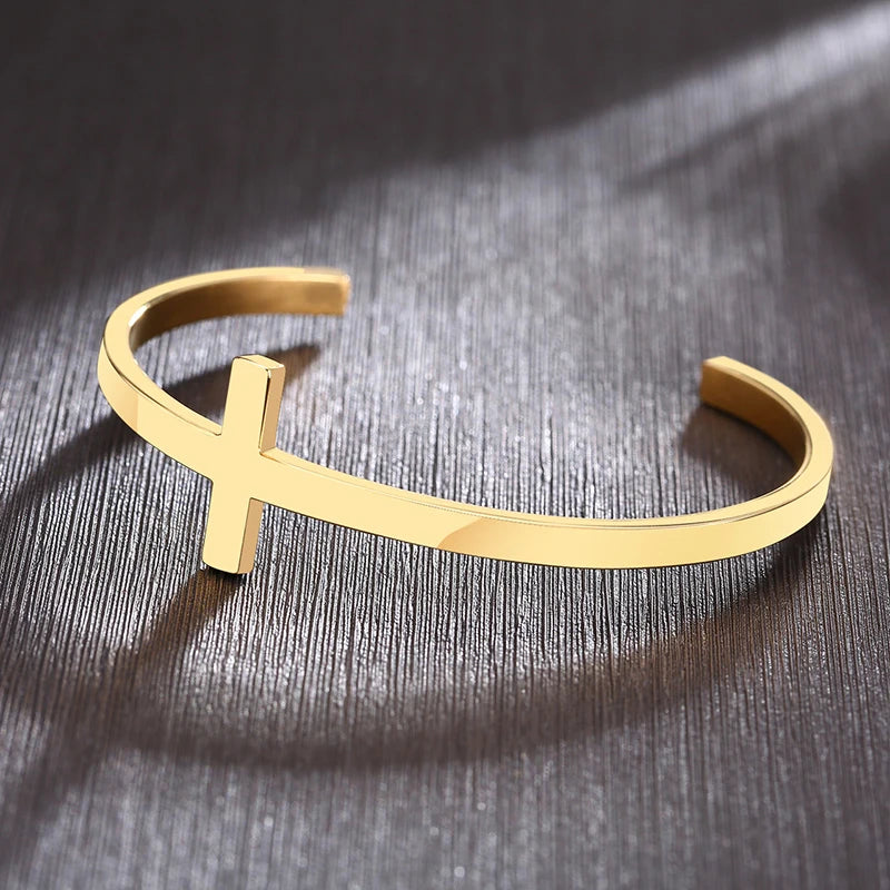Bracelete Cruz (ajustável)
